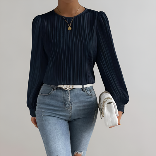 Elegant Long Sleeve Blouse